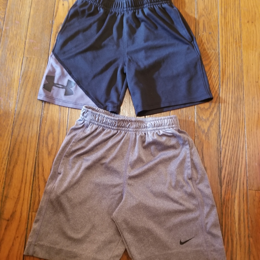 Boy's Under Armour and Nike Shorts